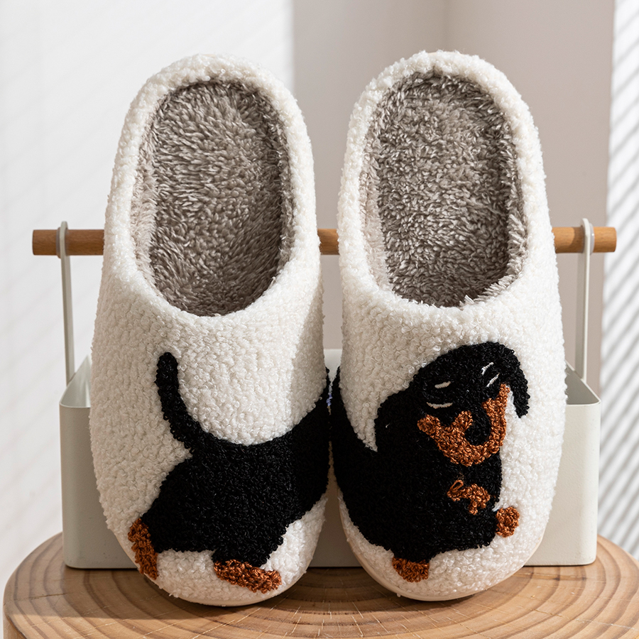 Women'S Shoes For Fall - Women Slippers Cartoon Cute Interesting Dachshund