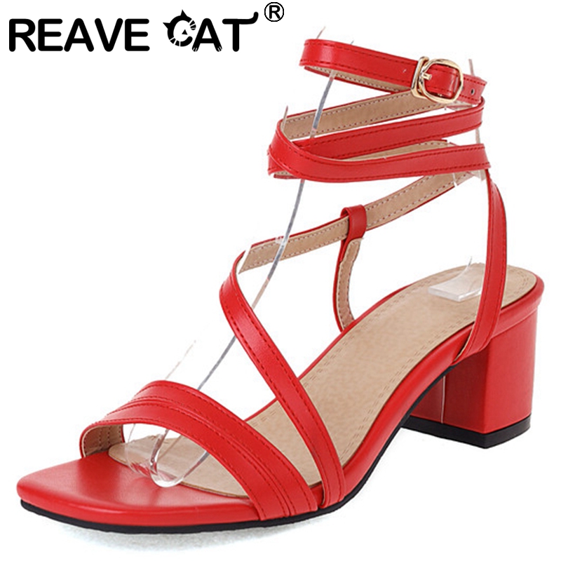 Women Shoes Black - REAVE CAT 2022 Women Shoes Sandals