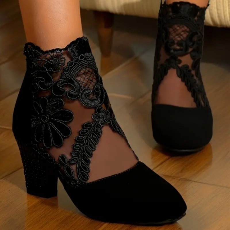 Square Toe Mule - 2025 New Women's Shoes Zipper Fashion