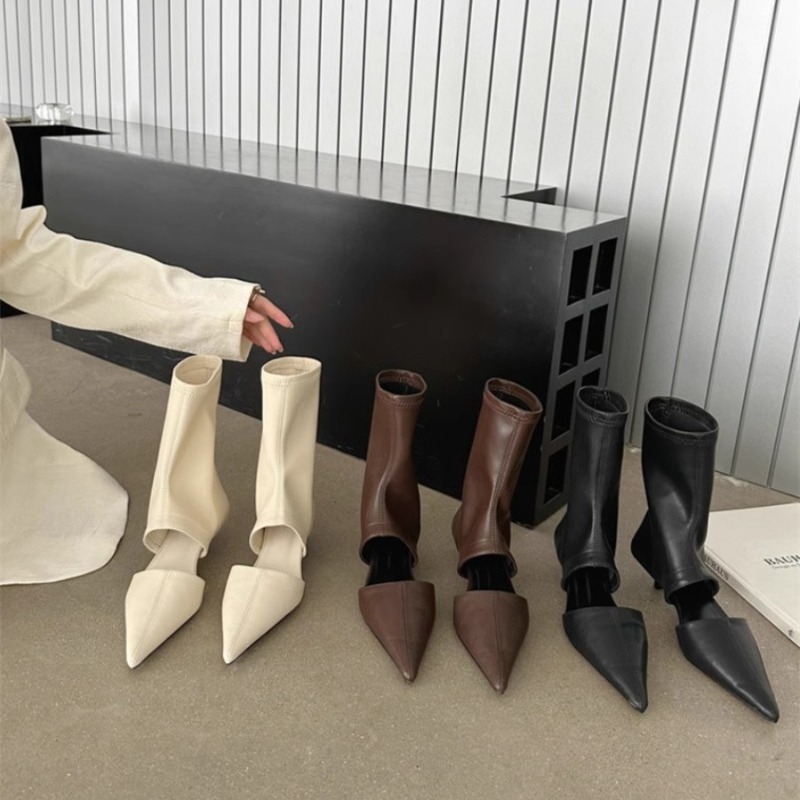 New Black Pointed Hollowed Out - Women Shoes Black ulasan dan harga
