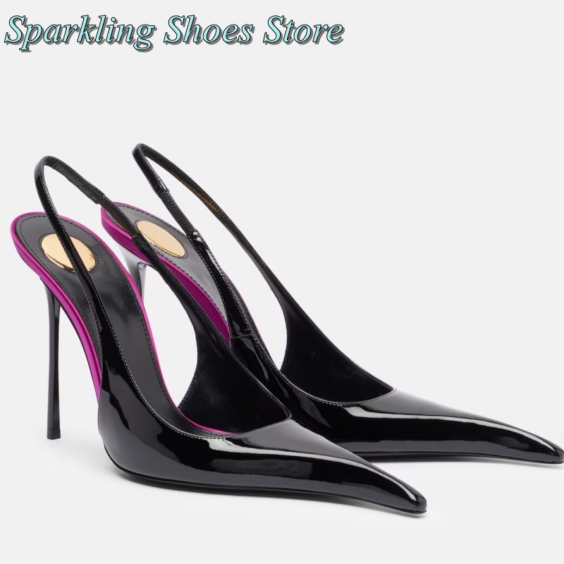 New Black Patent High Heels Pa - Women Shoes Black ulasan dan harga
