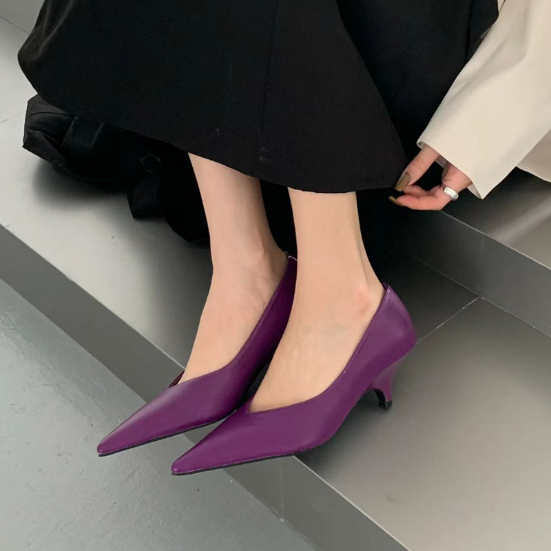 SUOJIALUN 2025 Spring New Bran - Slingback Pumps Women ulasan dan harga