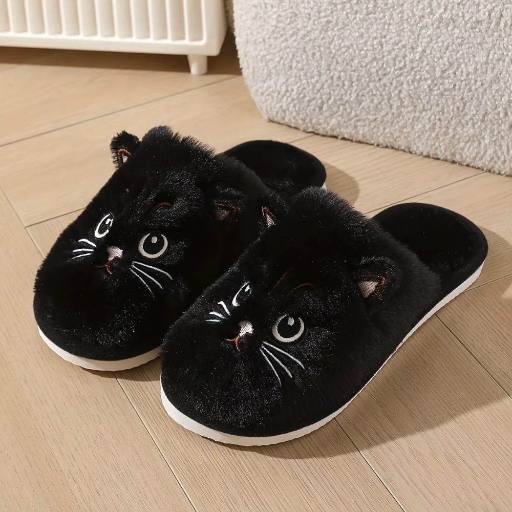 Womens Plush Cat Slippers Wint - Women'S Shoes For Fall ulasan dan harga