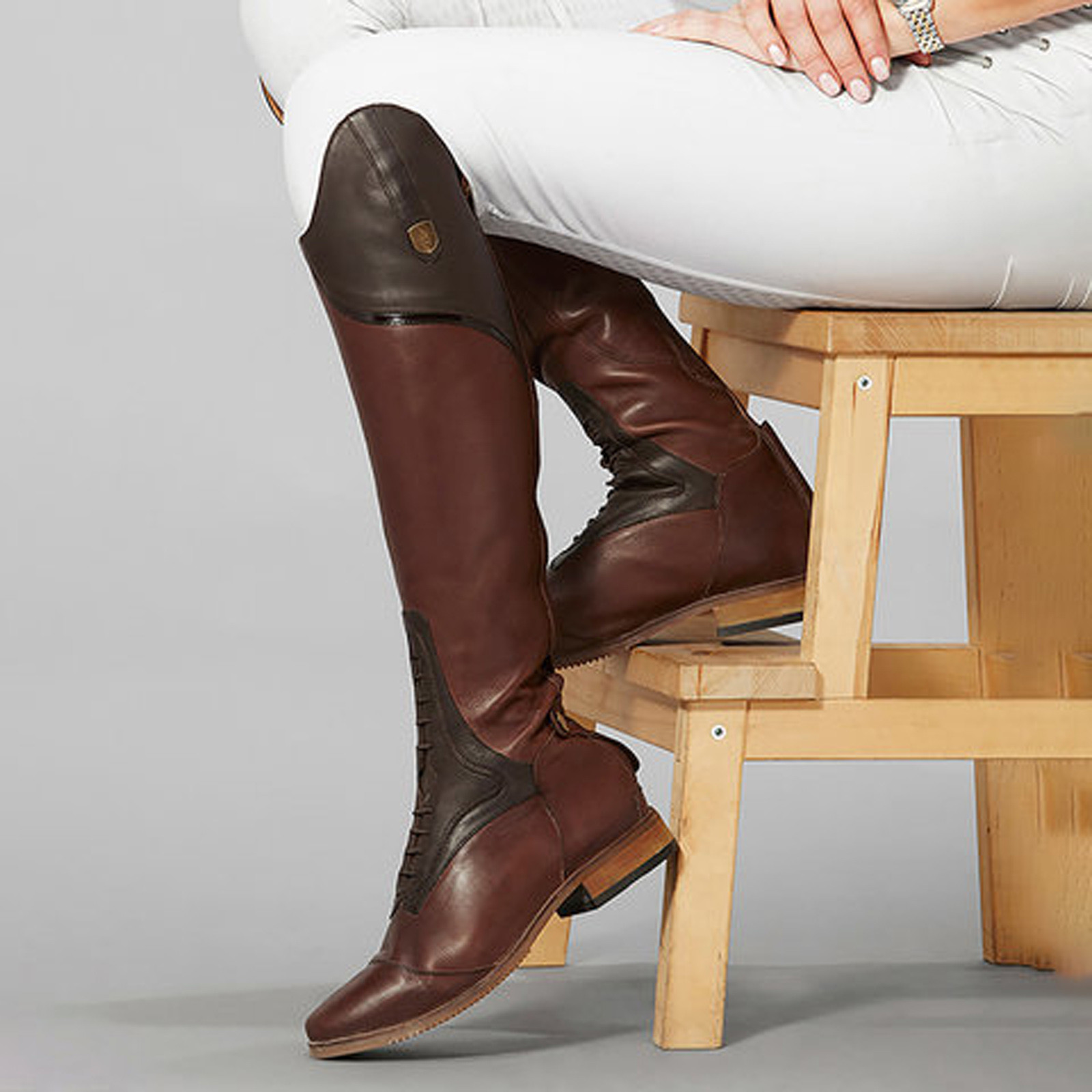 Equestrian Boots Genuine Leath - Women'S Shoes For Fall ulasan dan harga