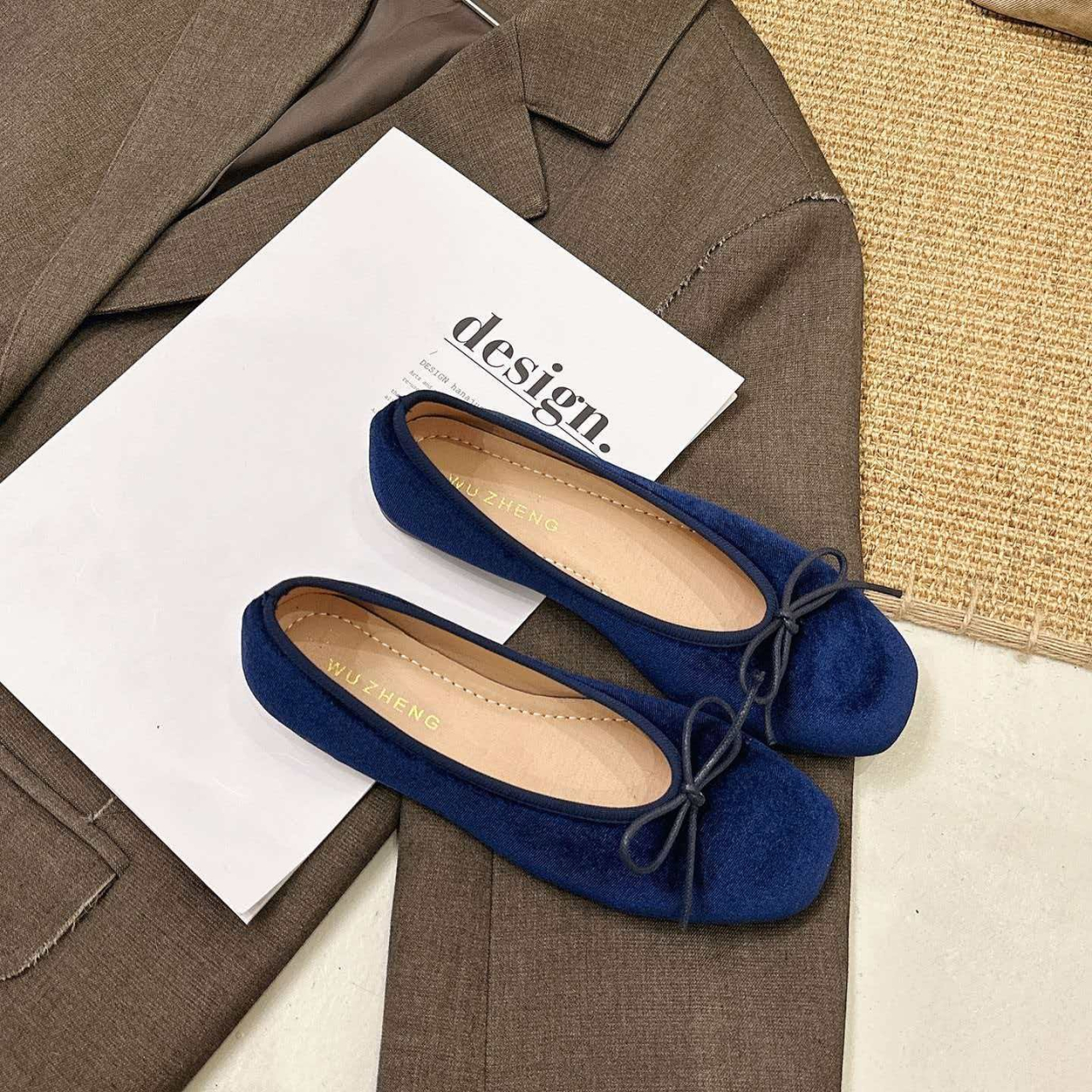 French-style high-end velvet b - Slingback Pumps Women ulasan dan harga