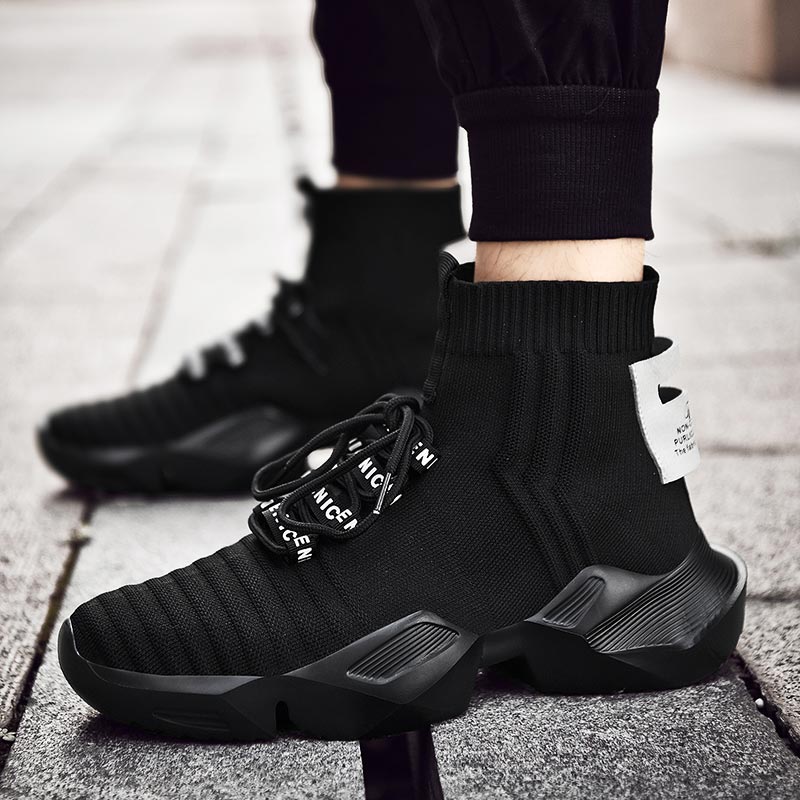 Plus Size Hightop High-soled M - Women Shoes Japanese Brand ulasan dan harga