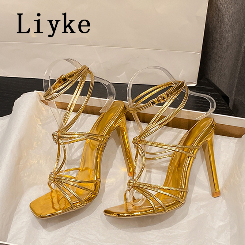 Liyke Summer Blue Denim Sandal - Women Shoes Jeans ulasan dan harga