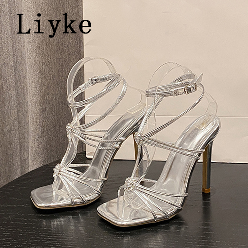 Liyke Summer Blue Denim Sandal - Women Shoes Jeans ulasan dan harga