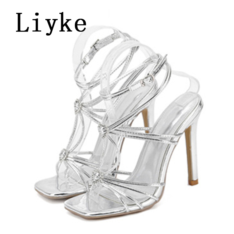Liyke Summer Blue Denim Sandal - Women Shoes Jeans ulasan dan harga