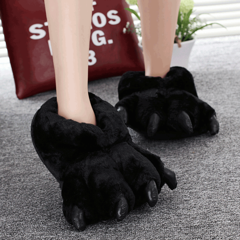 Size 35-43 Black Animal Paw Sh - Women Shoes Black ulasan dan harga