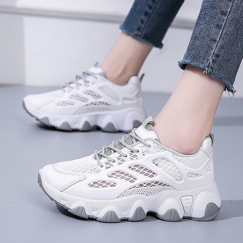 Breathable Mesh Chunky Sneaker - Women Shoes Store ulasan dan harga