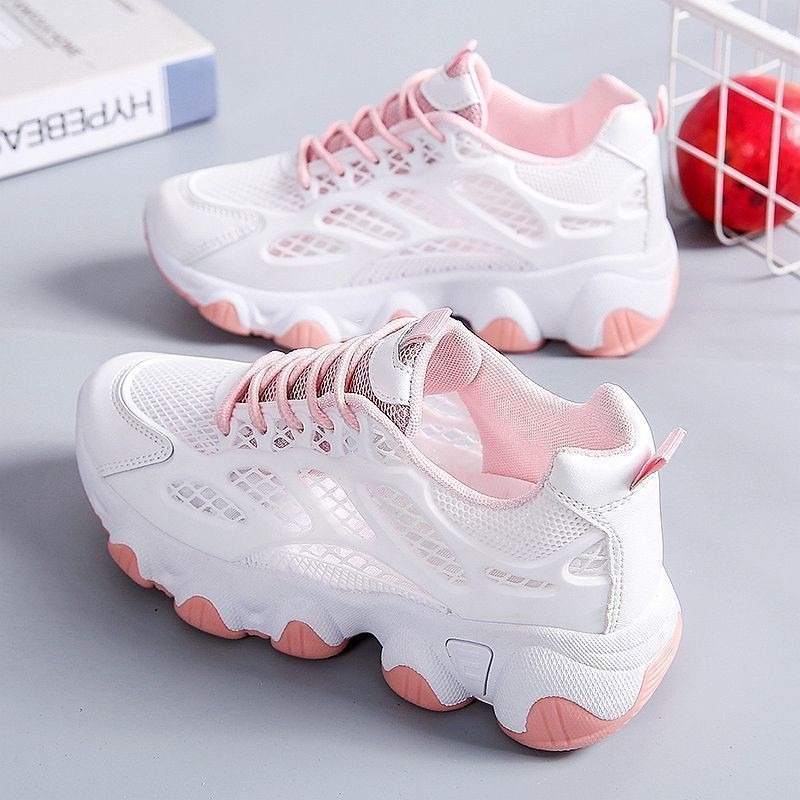 Breathable Mesh Chunky Sneaker - Women Shoes Store ulasan dan harga
