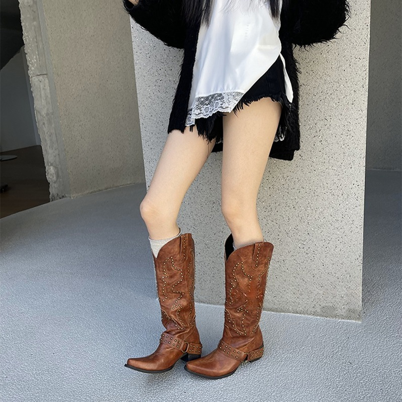 Autumn Winter Belt Buckle Rive - Women'S Shoes For Fall ulasan dan harga
