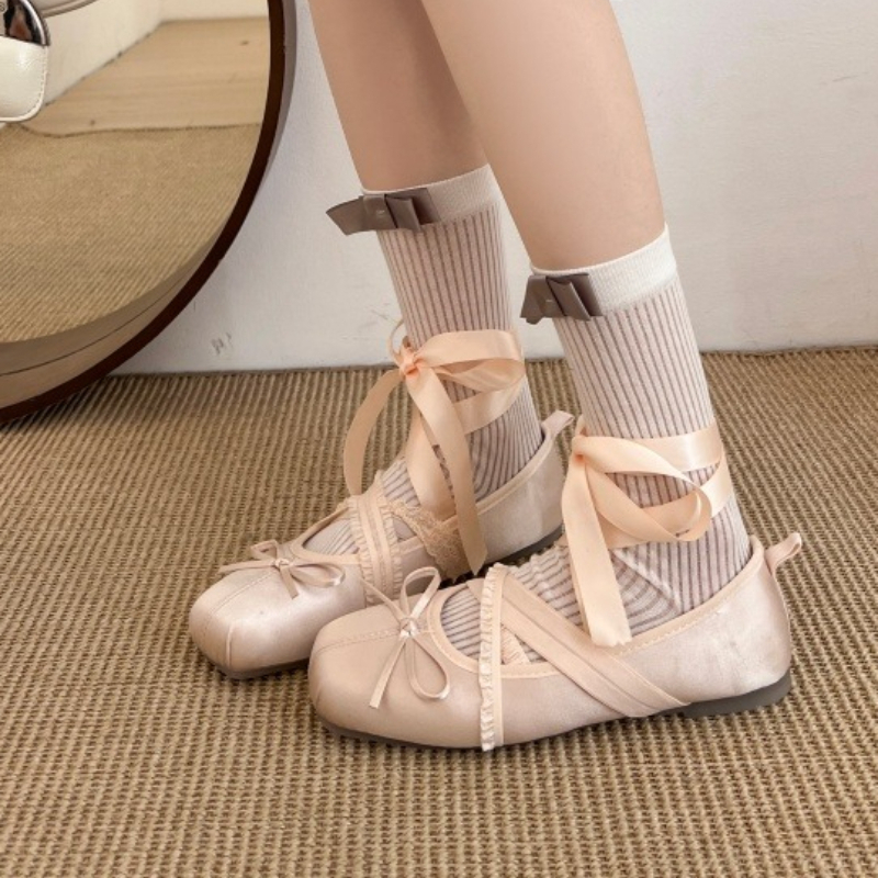 New Spring Comfortable Lace-up - Slingback Pumps Women ulasan dan harga