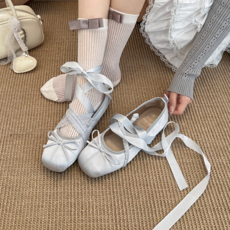 New Spring Comfortable Lace-up - Slingback Pumps Women ulasan dan harga