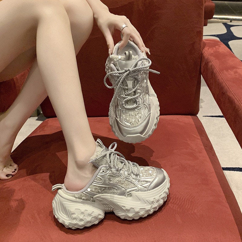 Women's Sequin Platform Mule S - Women Shoes Store ulasan dan harga