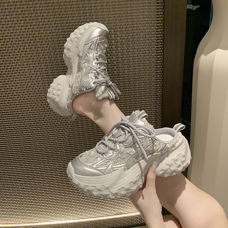 Women's Sequin Platform Mule S - Women Shoes Store ulasan dan harga