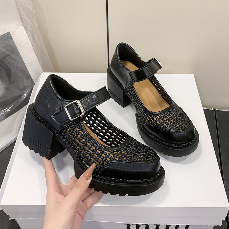 Women's Openwork T-strap Summe - Women Shoes Luxury Brand ulasan dan harga