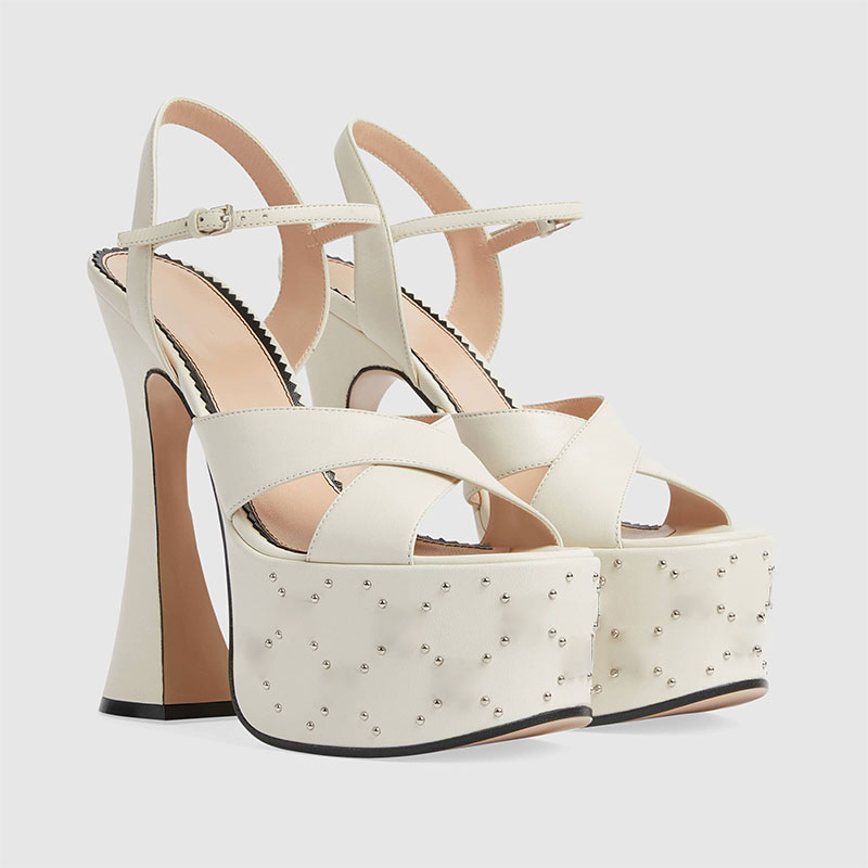 Fashionable White Black Buckle - Women Shoes Black ulasan dan harga