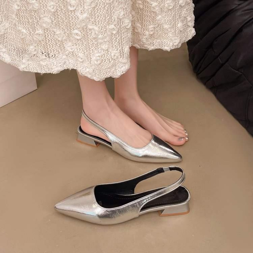Summer New Fashion Outdoor Ver - Square Toe Mule ulasan dan harga