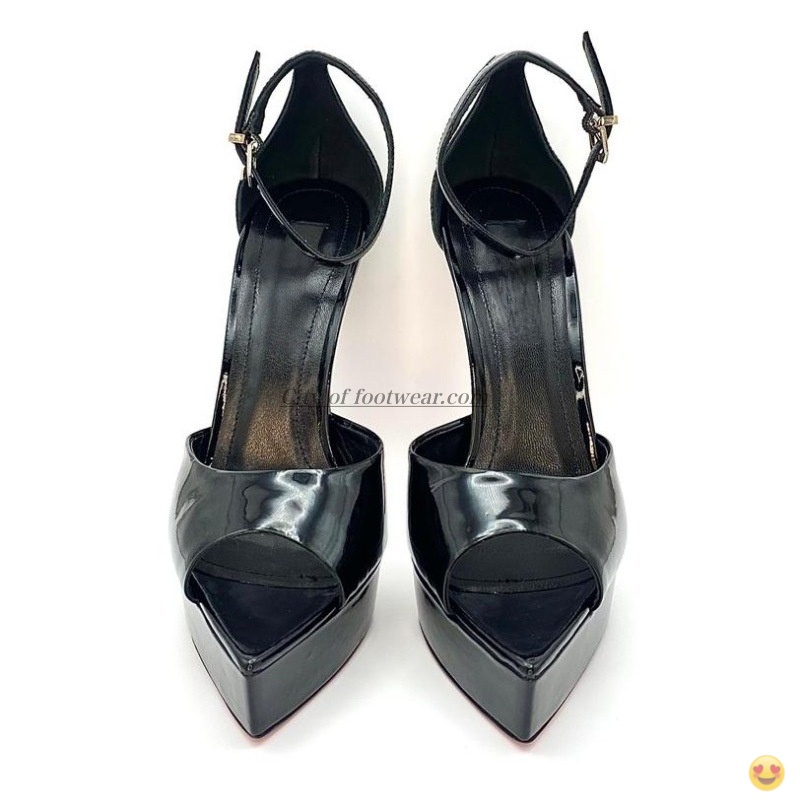 2026 Women's black/nude patent - Women Shoes Black ulasan dan harga