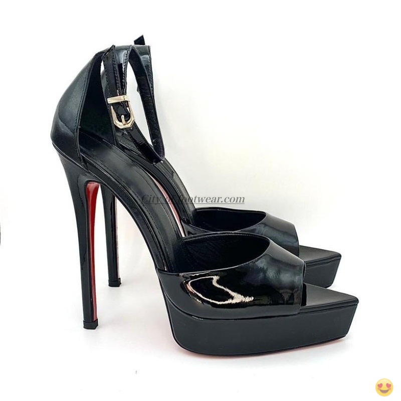 2026 Women's black/nude patent - Women Shoes Black ulasan dan harga