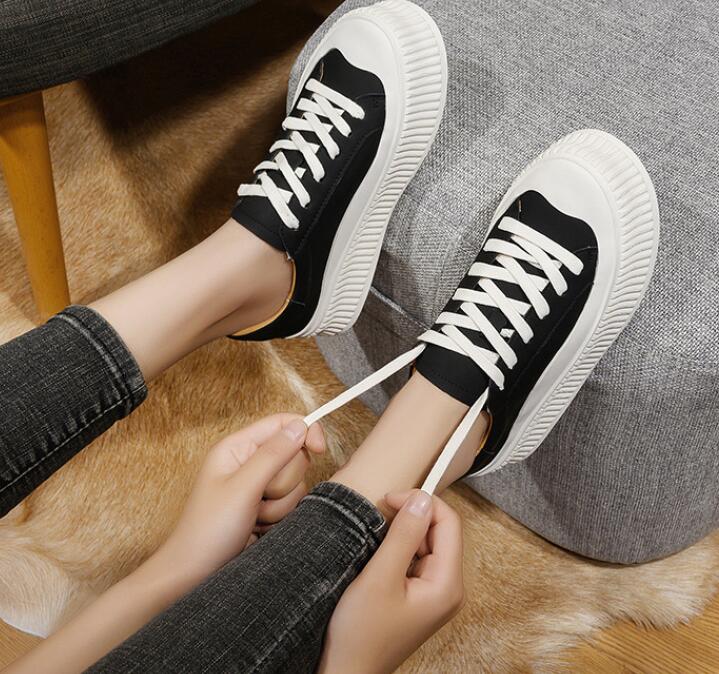 New Women's Sneakers Thick-sol - Women Shoes Store ulasan dan harga