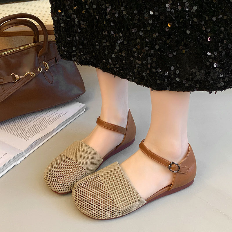 2025 New Spring Summer Mesh Sa - Women Shoes Black ulasan dan harga