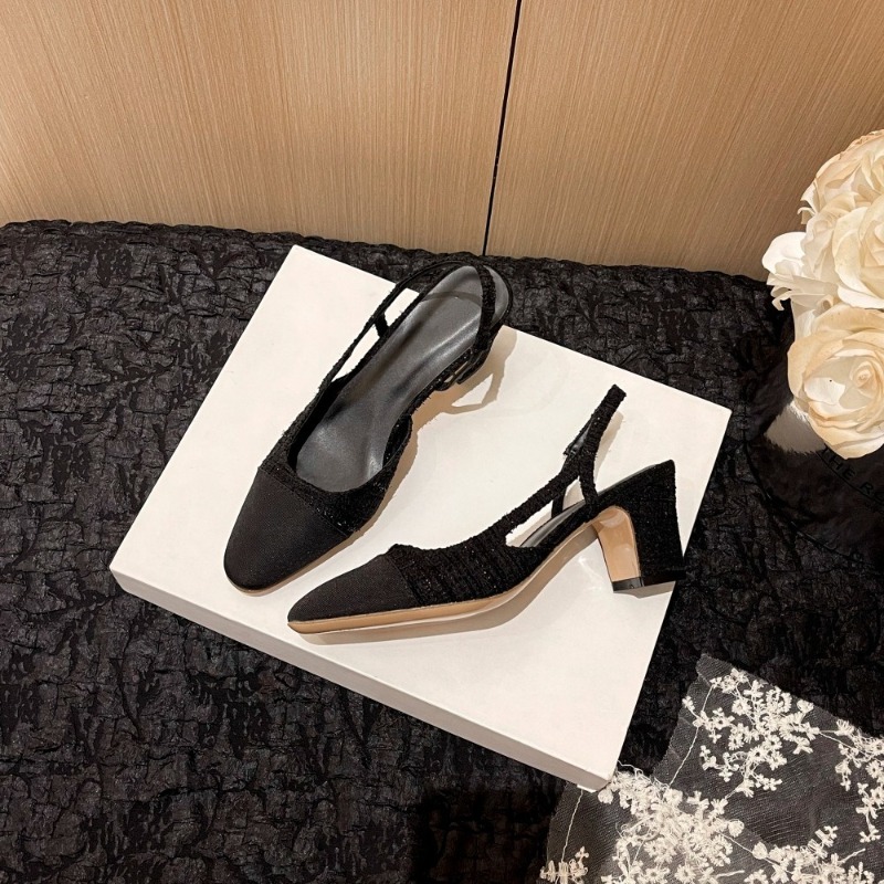 New Women Shoes Elegant French - Square Toe Mule ulasan dan harga