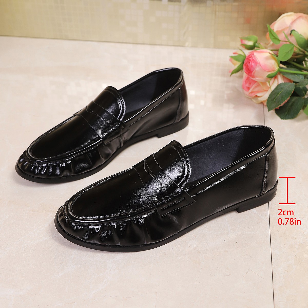 2026 Summer British Style Blac - Women Shoes Black ulasan dan harga