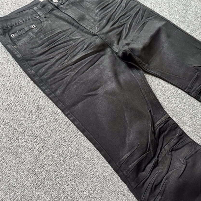 High street coated micro-flare - Women Shoes Jeans ulasan dan harga