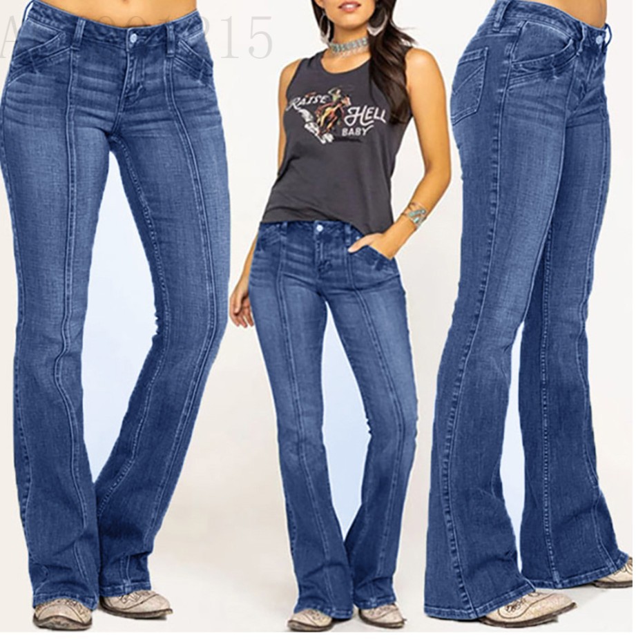 European American Women Low Wa - Women Shoes Jeans ulasan dan harga